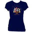 The Demon Barbers "The Lock In" Christmas Carol Fitted T-shirt