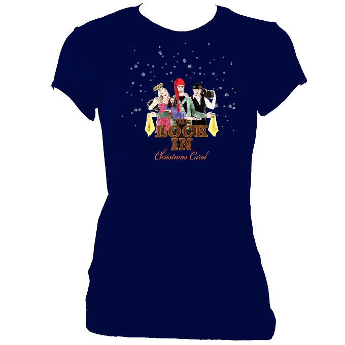 The Demon Barbers "The Lock In" Christmas Carol Fitted T-shirt