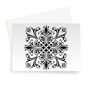 Ornamental Square Greeting Card