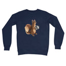 Concertina Playing Squirrel Sweatshirt