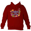 Cambridge Folk Festival - Design 4 - Hoodie-Hoodie-Red hot chilli-Mudchutney