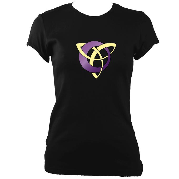 Celtic Modern Design Ladies Fitted T-shirt