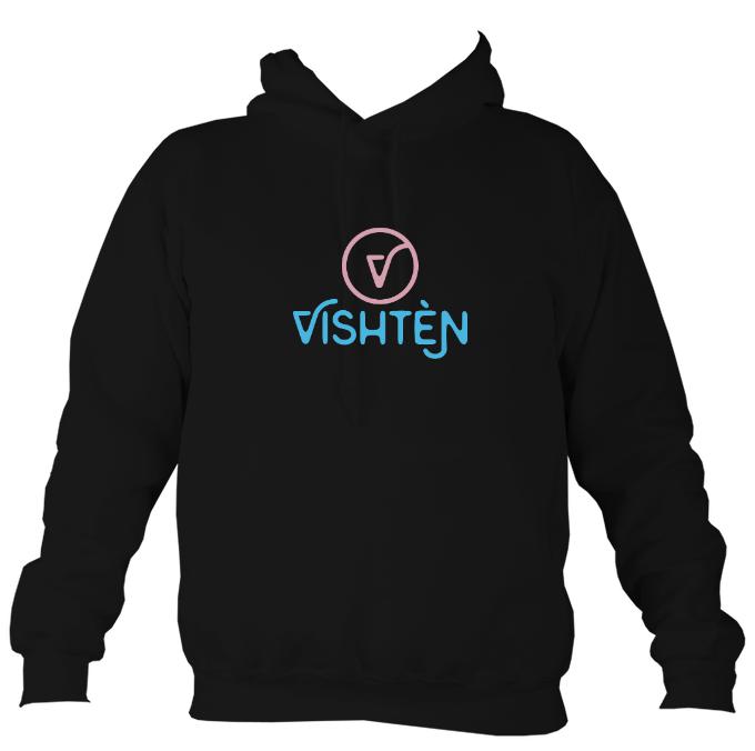 Vishtèn Hoodie-Hoodie-Jet black-Mudchutney