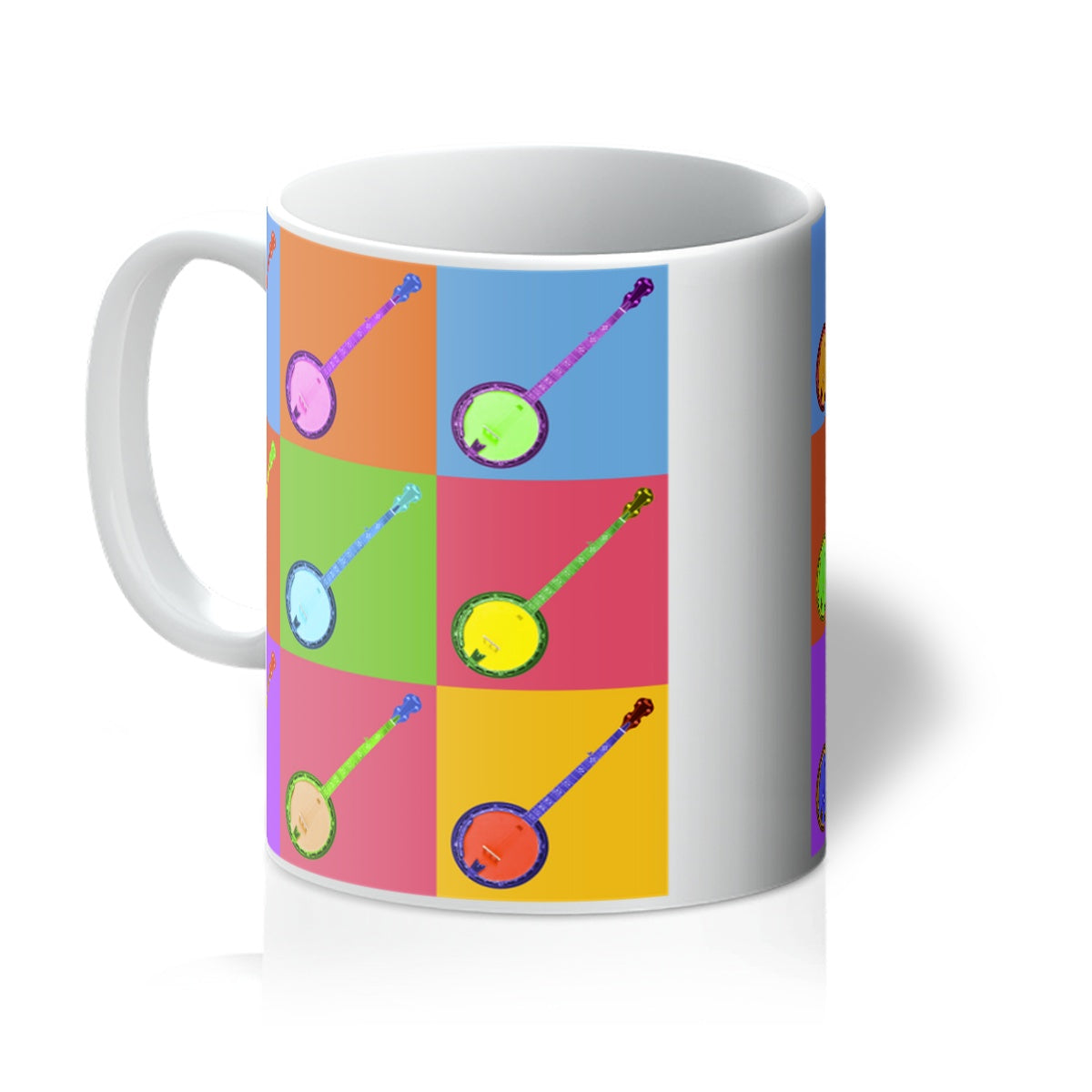 Warhol Style Banjos Mug