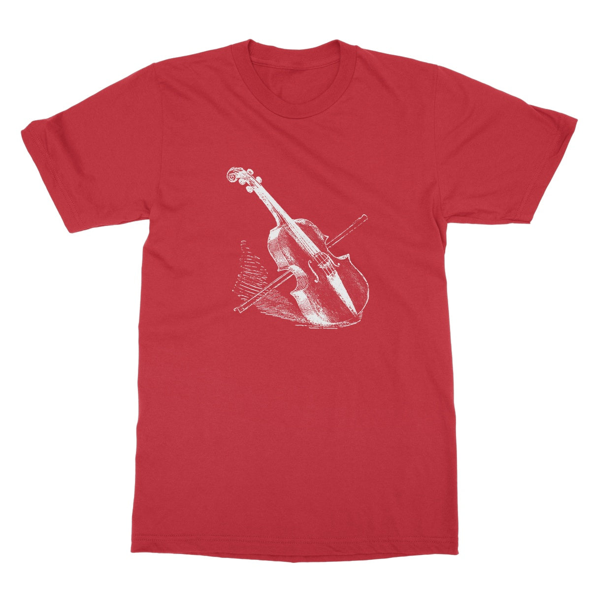 Fiddle and Bow Sketch T-Shirt