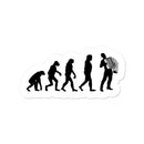 Evolution of Accordion Players Sticker