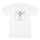 Da Vinci Vitruvian Man Banjo T-Shirt