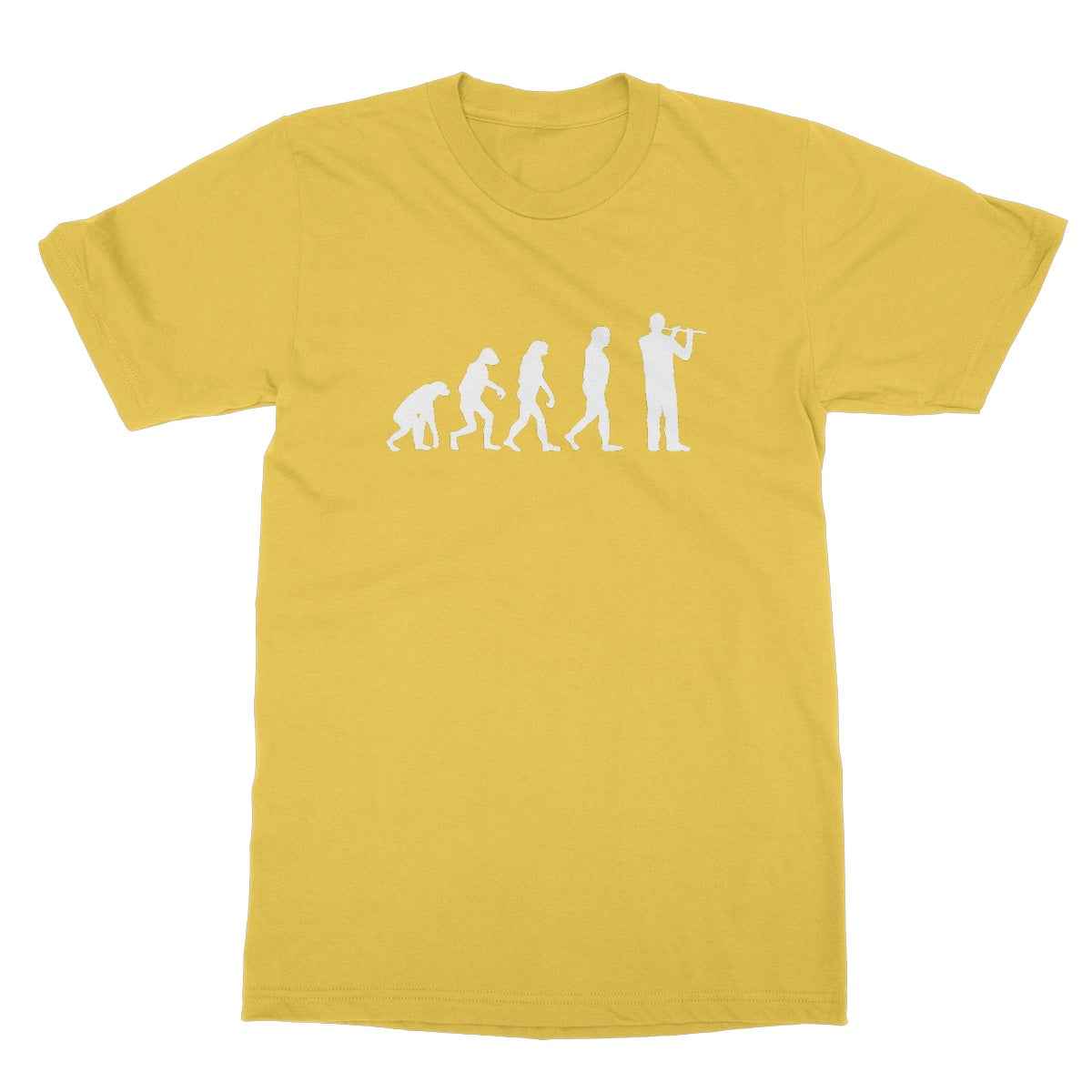 Evolution of Flute Players T-Shirt