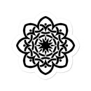 Celtic Star Flower Sticker