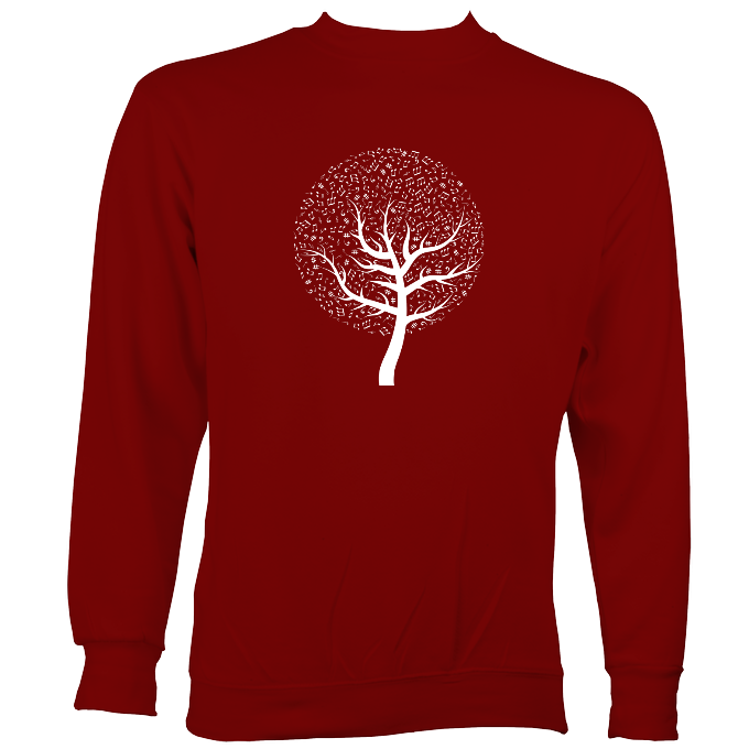 Musical Notes Tree Sweatshirt