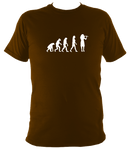 Evolution of Female Fiddle Players T-shirt