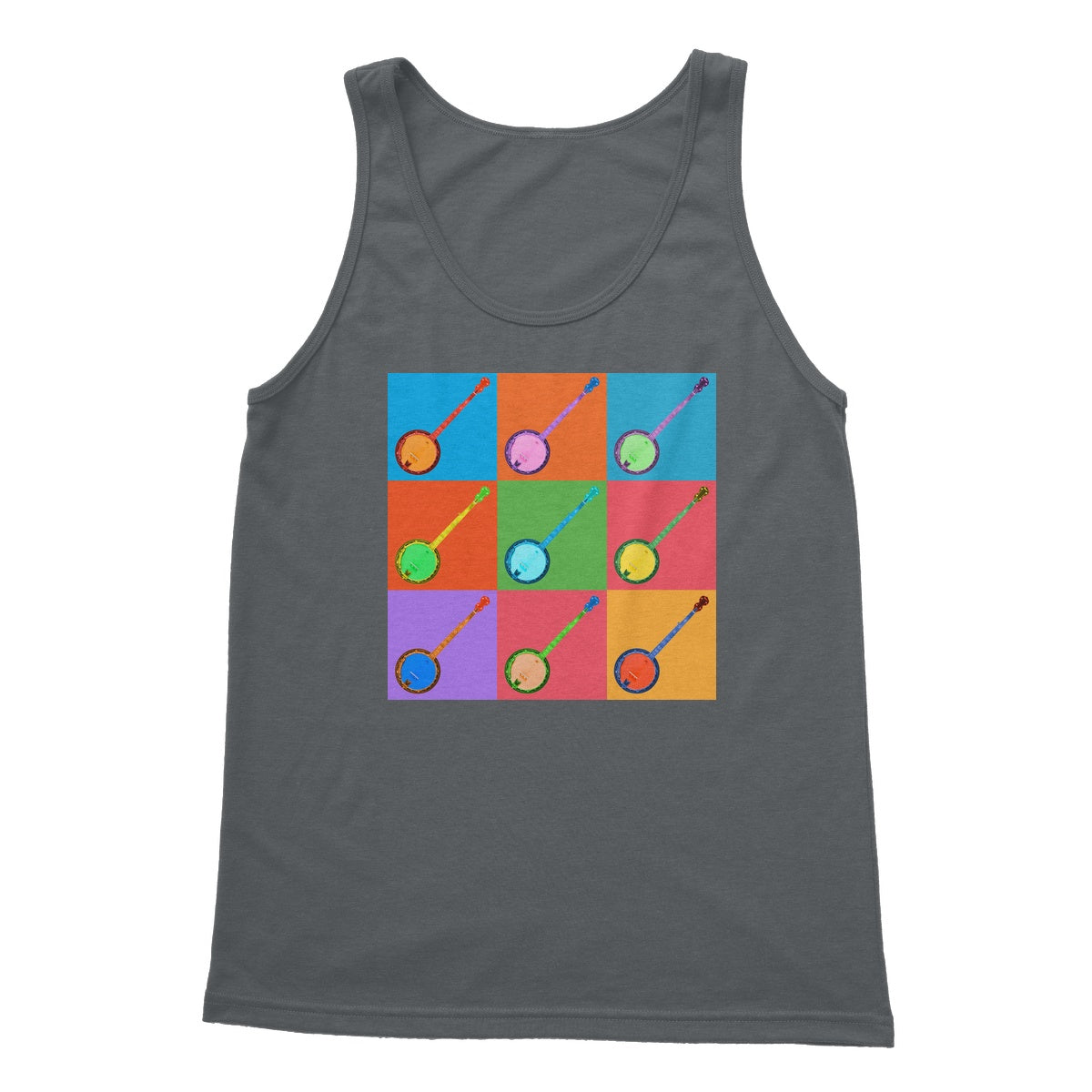 Warhol Style Banjos Tank Top