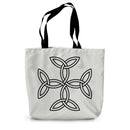 Celtic 4 sided knot Canvas Tote Bag