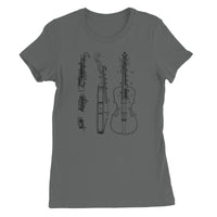 Fiddle Patent Women's T-Shirt