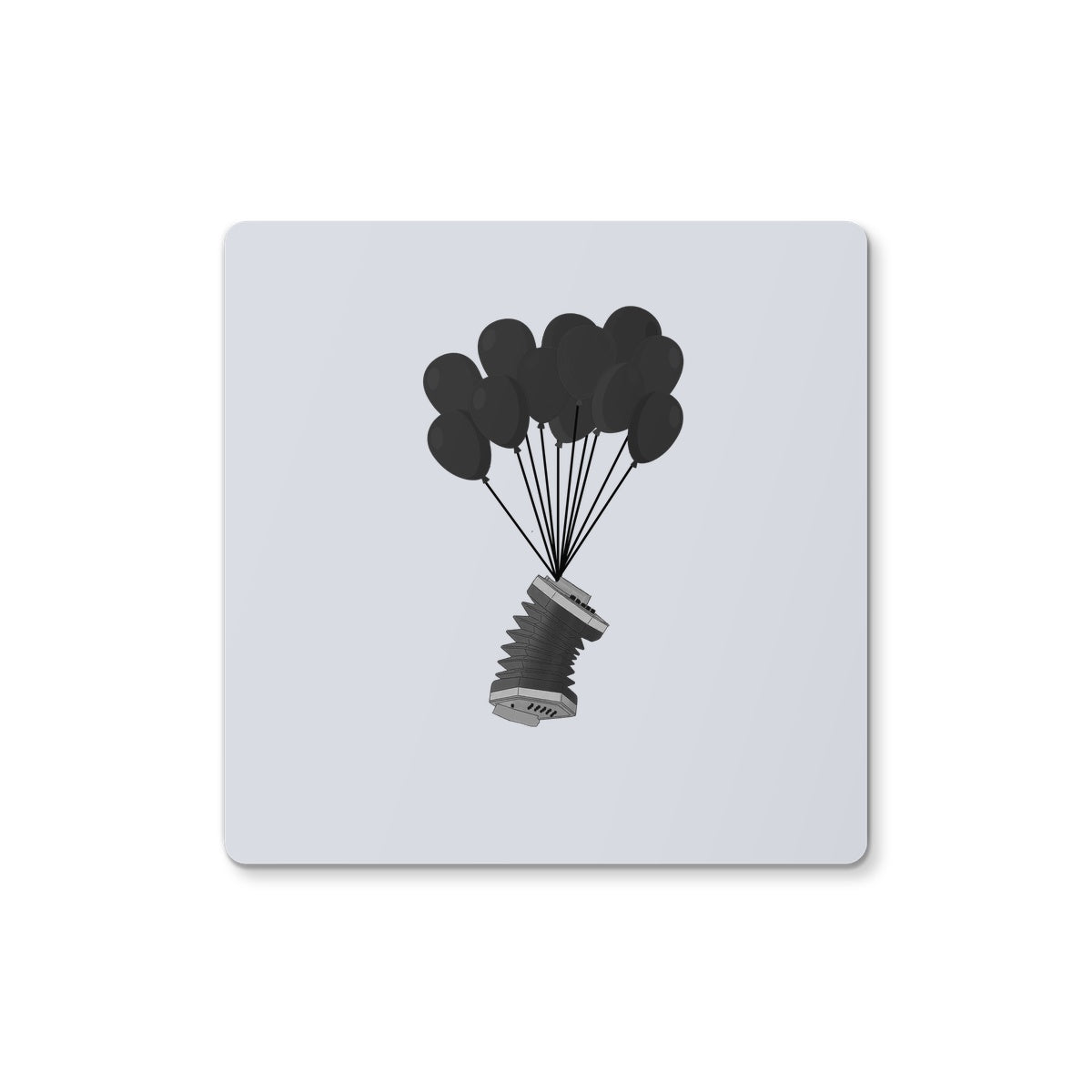 Banksy Style Concertina Coaster