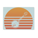 Sunset Banjo Glass Chopping Board