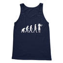 Evolution of Female Fiddle Players Tank Top