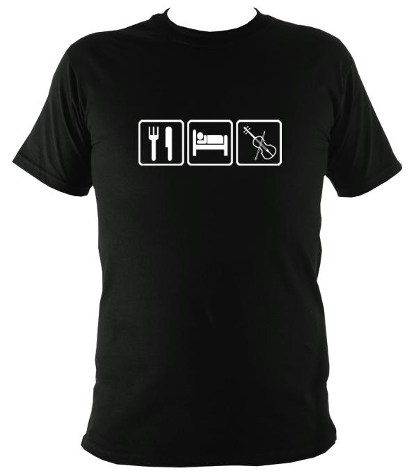 Eat, Sleep, Play Fiddle T-shirt