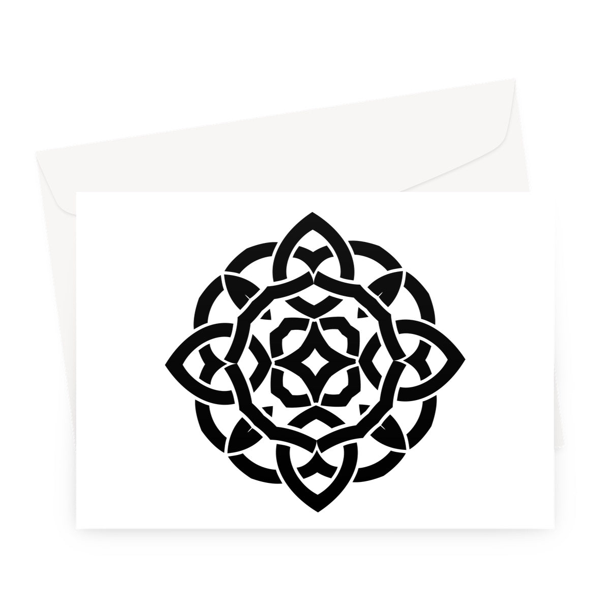 Celtic Flower Greeting Card