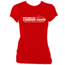 Return to London Town Festival 2021 Women's Fitted T-shirt