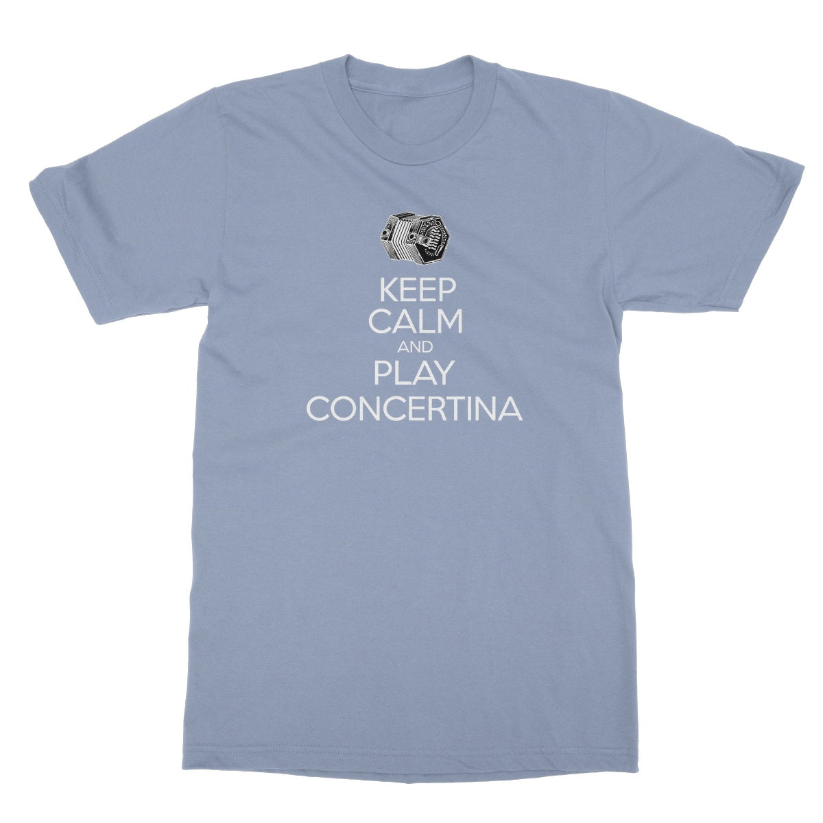 Keep Calm & Play English Concertina T-shirt