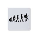 Evolution of Female Guitar Players Coaster