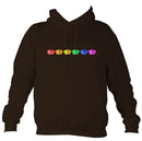 Rainbow of Melodeons Hoodie-Hoodie-Hot chocolate-Mudchutney