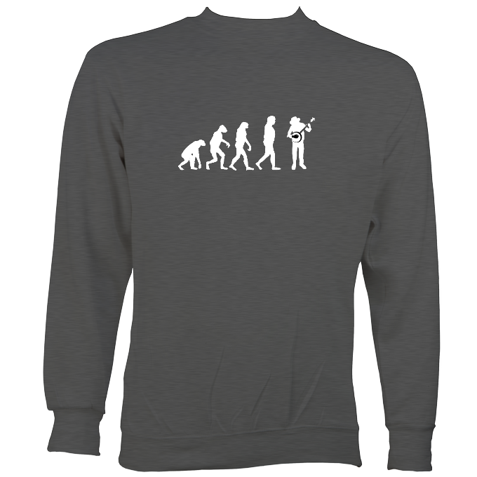 Evolution of Banjo Players Sweatshirt