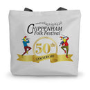 Chippenham Folk Festival 50th Anniversary Canvas Tote Bag