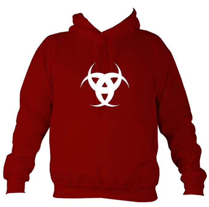 Tribal 3 Moons Hoodie-Hoodie-Red hot chilli-Mudchutney