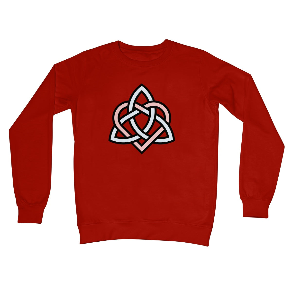 Woven Celtic Hearts Sweatshirt