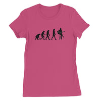 Evolution of Female Guitar Players Women's T-Shirt