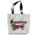 Accordion Hero Canvas Tote Bag