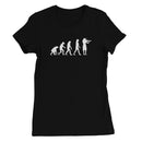 Evolution of Female Fiddle Players Women's T-Shirt