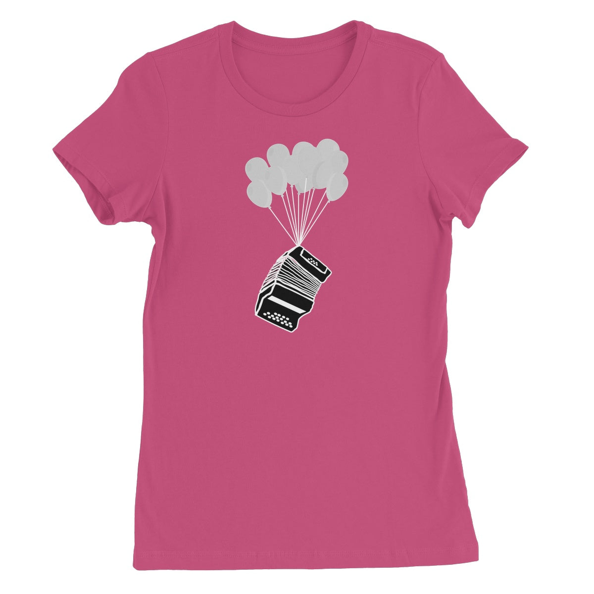 Banksy Style Melodeon Women's T-Shirt