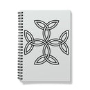 Celtic 4 sided knot Notebook