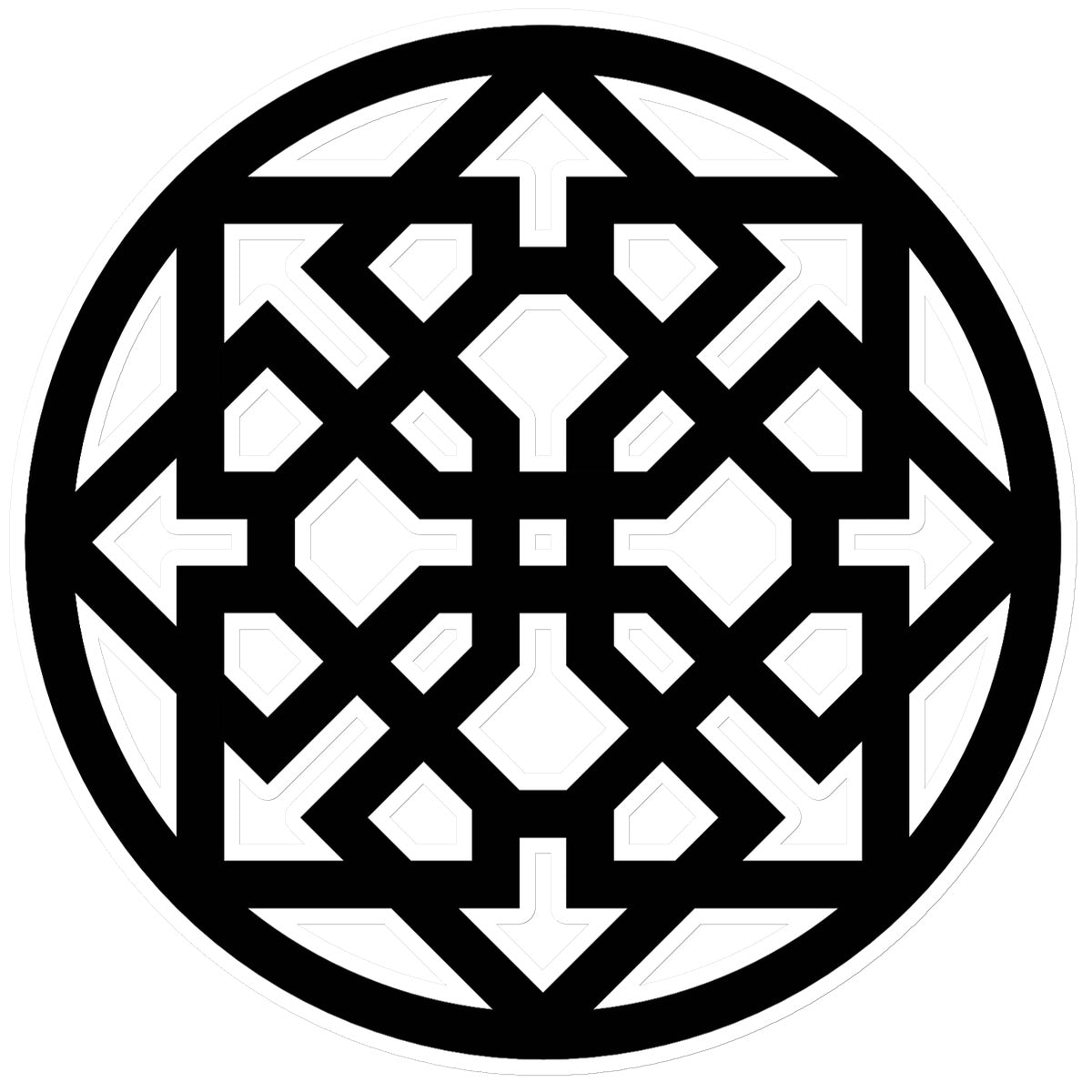 Celtic Key Sticker