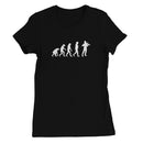 Evolution of Fiddle Players Women's T-Shirt