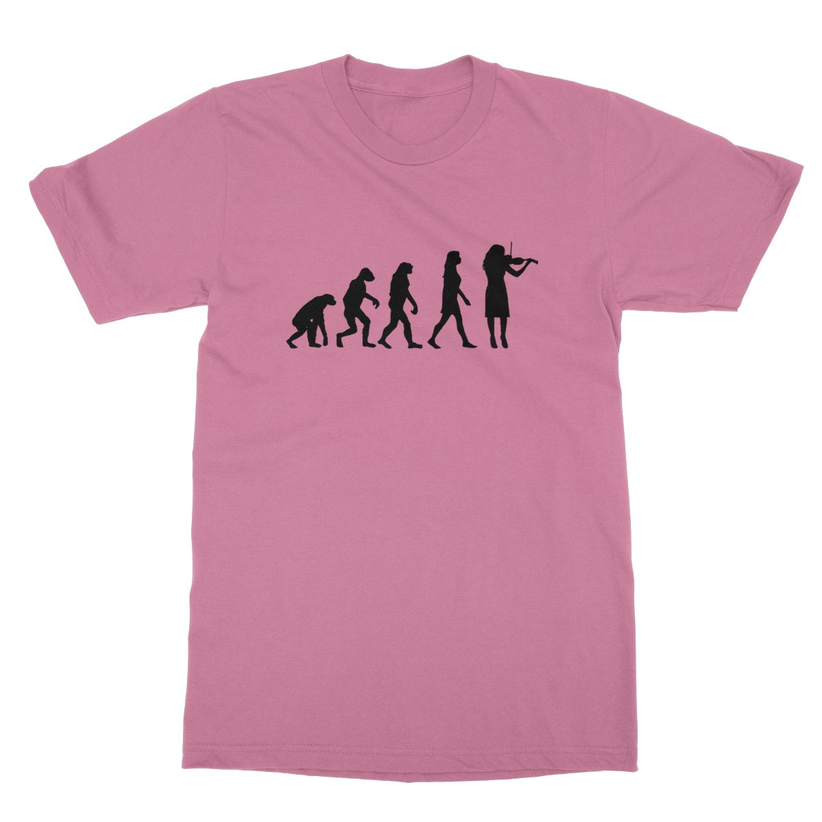 Evolution of Female Fiddle Players T-Shirt