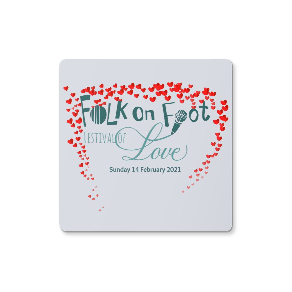 Folk on Foot 4 - Feb 21 Coaster