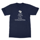 Keep Calm & Play Anglo Concertina T-shirt