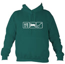 Eat, Sleep, Play Banjo Hoodie-Hoodie-Jade-Mudchutney