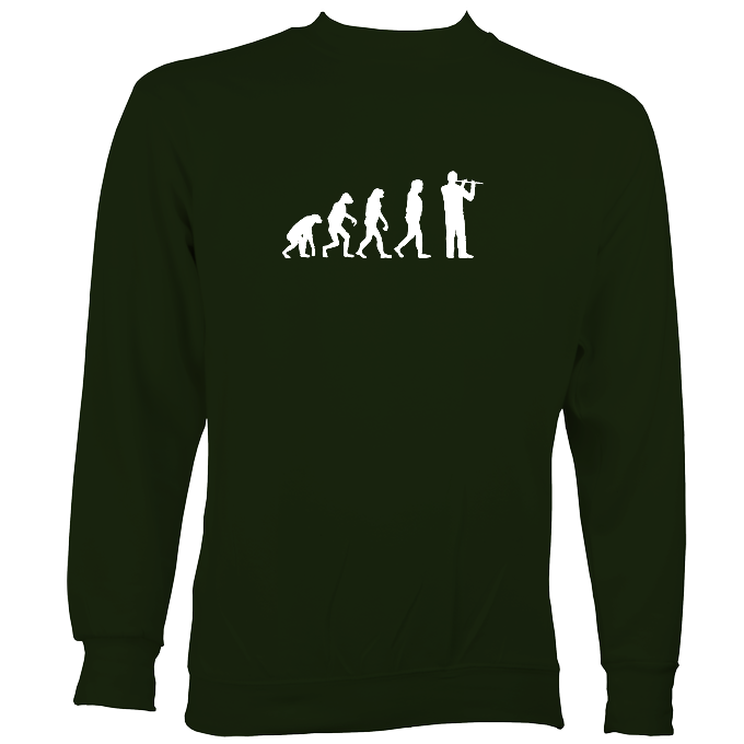 Evolution of Flute Players Sweatshirt