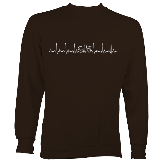 Heartbeat Concertina Sweatshirt