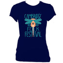 update alt-text with template Cambridge Folk Festival "Dragonfly" T-shirt - T-shirt - White - Mudchutney