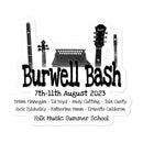 Burwell Bash 2023 Sticker