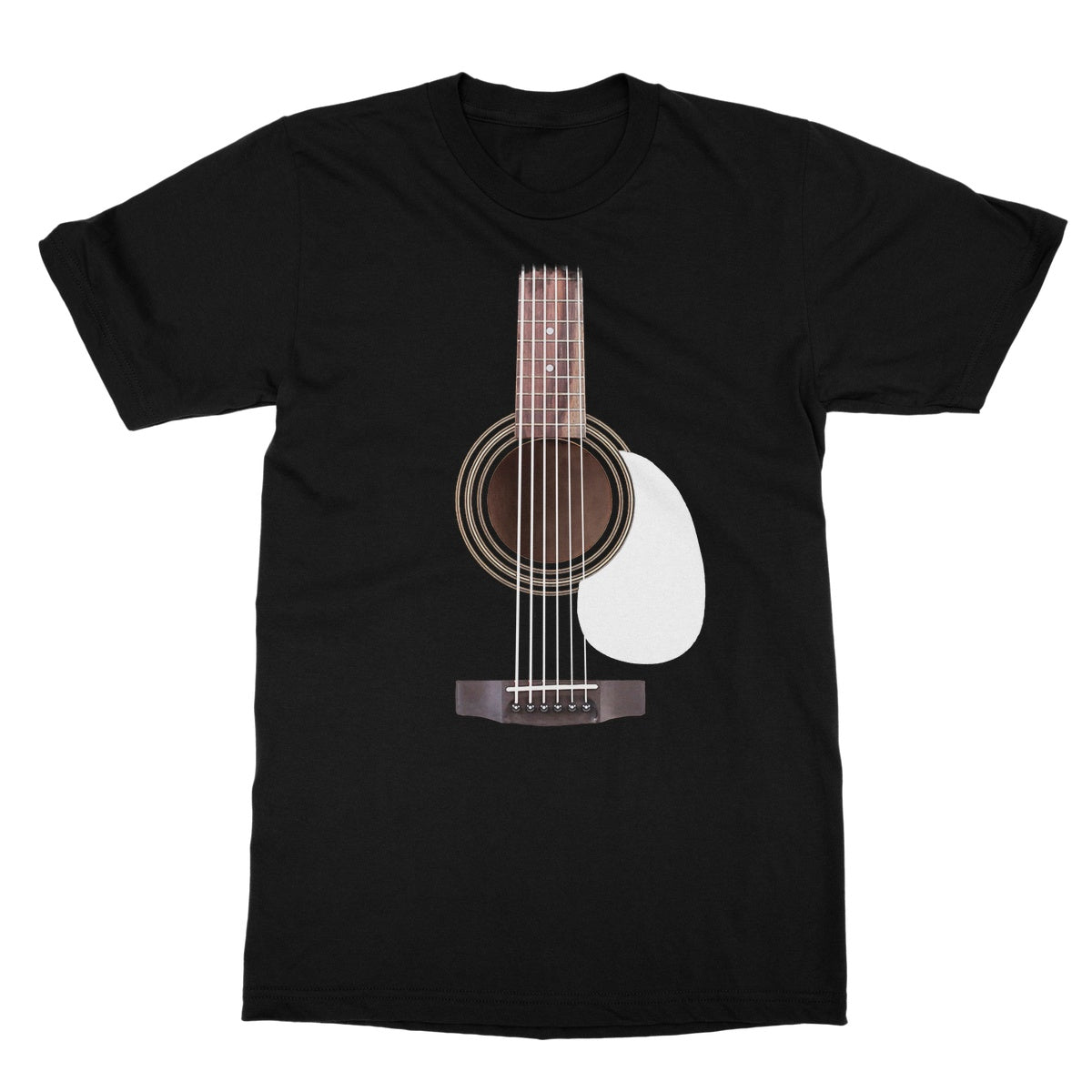 Guitar Neck and Strings T Shirt Mudchutney