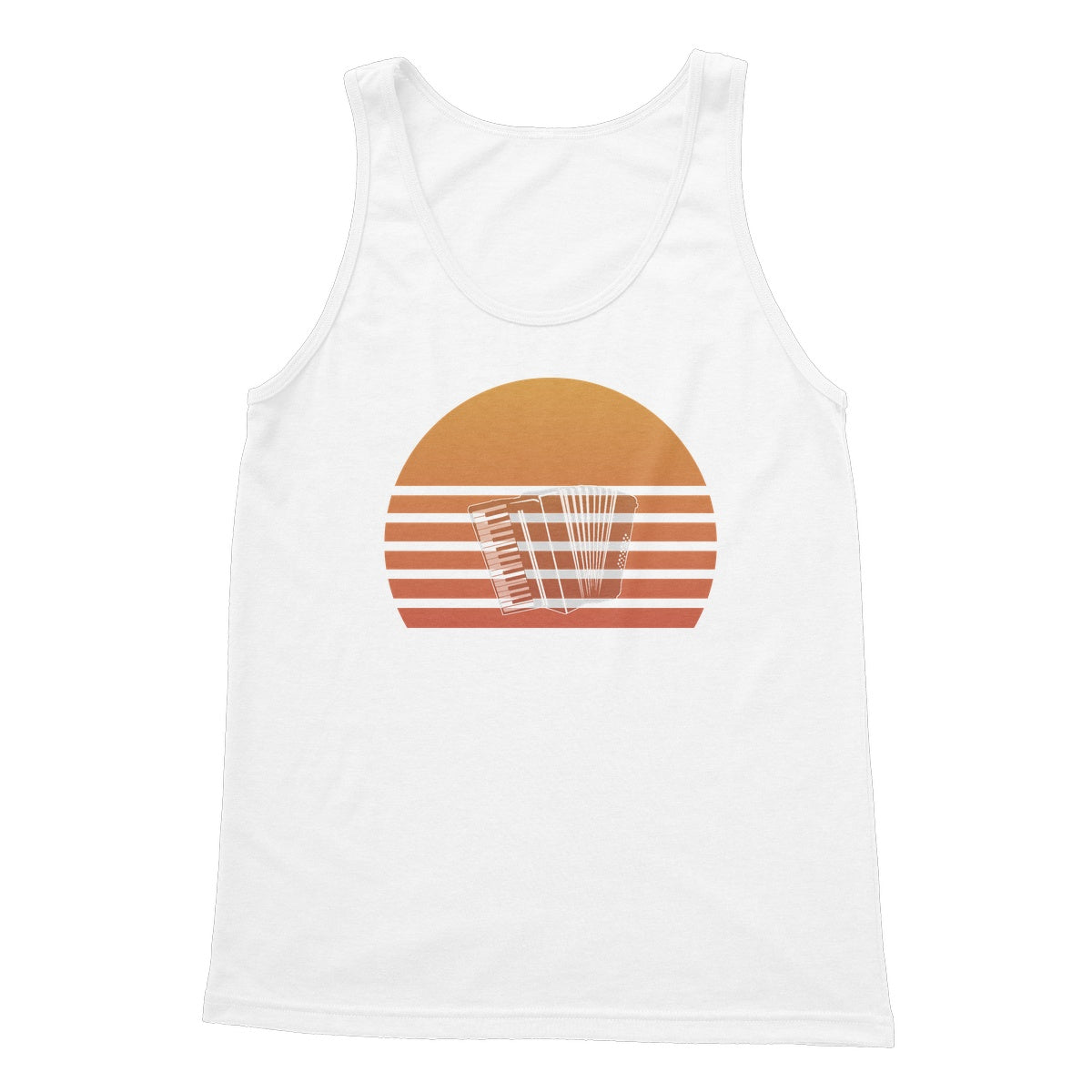 Sunset Accordion Tank Top