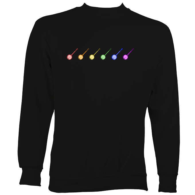 Rainbow of Banjos Sweatshirt