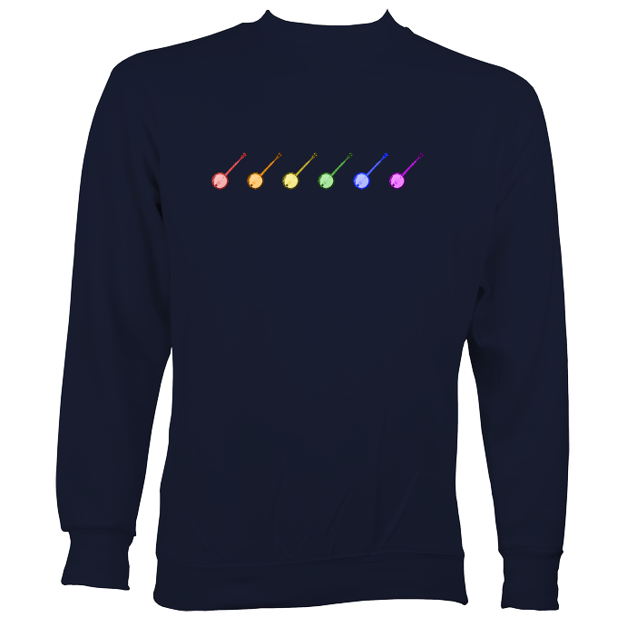 Rainbow of Banjos Sweatshirt